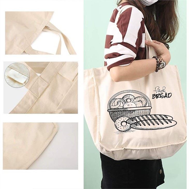 Reusable Cotton Grocery Shopping Bag